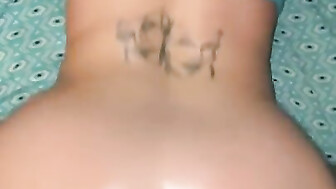 Big booty MILF creaming all over big black cock