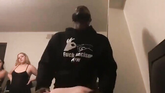 3 hotties and 1 bbc fuck