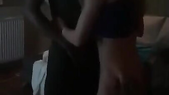 Homemade Wife Group Sex with Two Big Black Cocks and Husband Filming