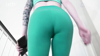 Cuckold white wife learns new "exercises" from her hung black bull