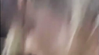 White Girl Has Sex with a Black Man in the Car