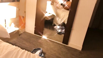 Cucks View of His Wife and Her Black Lover Fucking and Sucking