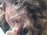 White whore eating lover BBC