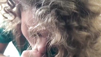 White whore eating lover BBC