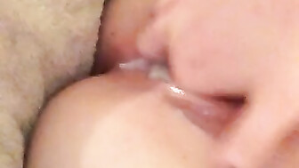 she touches  herself