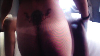 Hotwife with her Bull on Her Skype Date