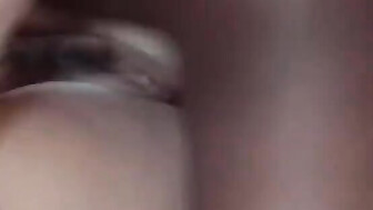 Wife Fucking a Young Black Man in Their Bed with Her Husband Filming