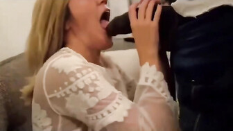 Blonde Wife Fucking Her Black Lover