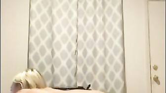 Young Blonde Trying Monster Black Cock