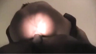 BBC cums inside white wife while hubby films