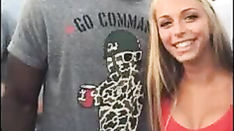 Black Jock and White Cheerleader