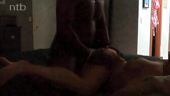 Blond cuckold white wife fucks that bbc in her bedroom