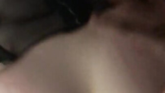 White girl getting black dick backshots and riding