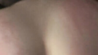 White girl getting black dick backshots and riding