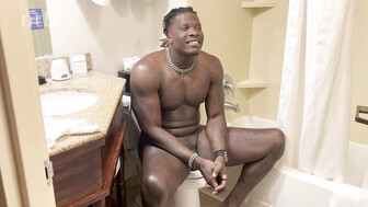 Big Dom black guy and submissive white slut