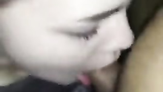 BBC mouthfucking and facial cumshot