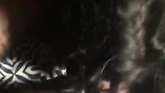 Cheating on her BF with big black dick