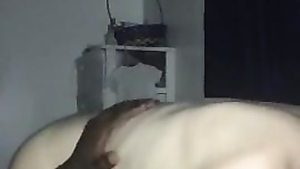 Blond girl with tight pussy rides BBC