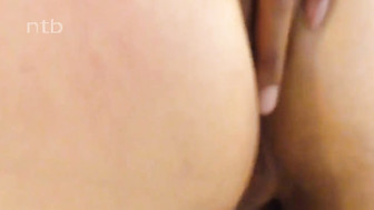 Slutty dressed brunette