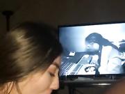 MILF blows long dick