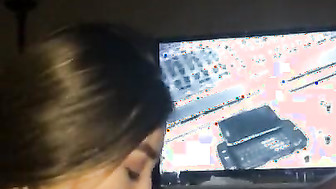 MILF blows long dick