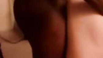 Housewife Sucks then Takes Black Student Cock