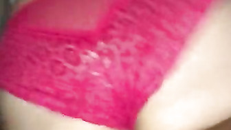 Horny Latina fucked from behind