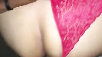 Horny Latina fucked from behind