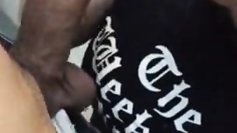 White BBC whore blows