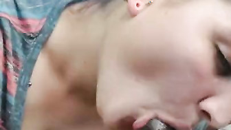 Suckin Dick in the car