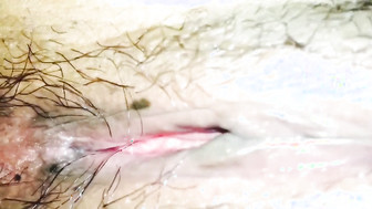 Pink wife pussy close