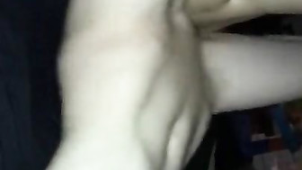 The husband takes a video as his friend fucks his excited wife