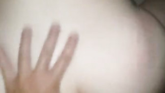 Thick White Ass gf gettin fucked