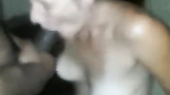 BBC having fun with his wife while the husband takes all this off