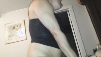 Oh! It seems he finished in your wife