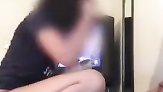 Cheating girl rides BBC