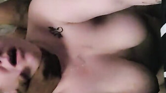 Married creampied whore