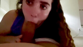 Puertorican mamacita sucking black dick