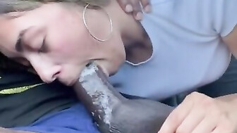 Pulled over to side of road for some BJ