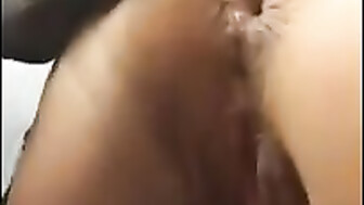 Wife in black stockings and BBC