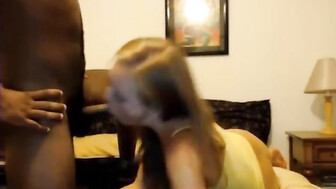 Sexy Girlfriend Cuckolds Her Boyfriend and Takes a Black Creampie