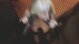 This granny is cum crazy