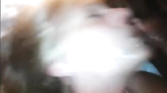 This granny is cum crazy