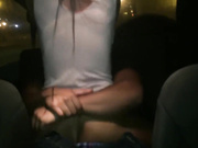 Wife Fucking a Black Man in The Backseat of the Car with Husband Filming