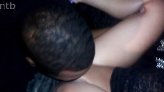 Horny redhead with tattoo enjoying huge black cock