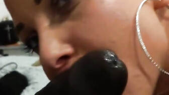 White girl deepthroat BBC