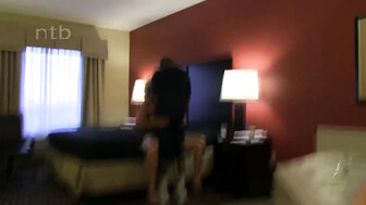 QOS Megan in a Hotel Room Fucking Her Black Lovers