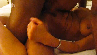 Sexy Wife Getting Fucked Hard by Her Black Lover in a Hotel Room