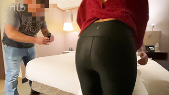 Hubby touches wife's pussy while that bbc was balls deep inside her