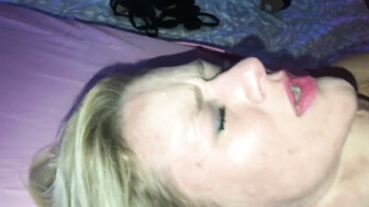 Little Petite Blonde Begs Him to Stop Ripping Her Open with His BBC